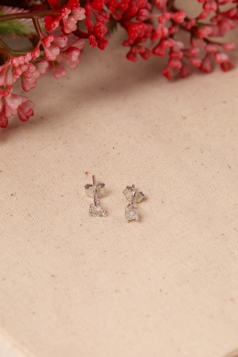 Heliophilia Silver Pendientes de Plata Esterlina 925 con Refuerzo de Rodio Heliophilia Silver Pendientes de Plata Esterlina 925 con Refuerzo de Rodio